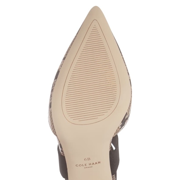 Cole Haan Womens Maikki Snake Leather Pumps - Picture 6 of 10